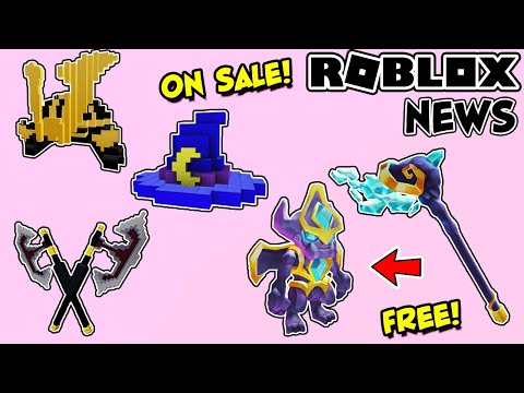 Roblox News Limited Time 8 Bit Item Sale And Build It Play It Event Update Free Items Youtube - roblox 8 bit wizard hat