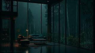 Download lagu Cozy Rain Ambience - Rain Forest hitting on window of an old Reading Nook helps to fall asleep π€