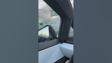 Cybertruck blind spot interior light