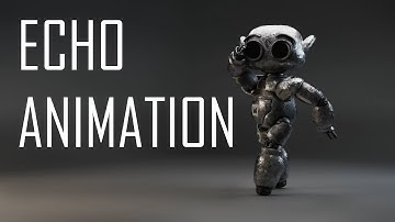 Echo Robot Dance Animation (Blender)