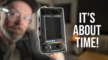 The New Walrus Audio Canvas Clock! Sync everything!