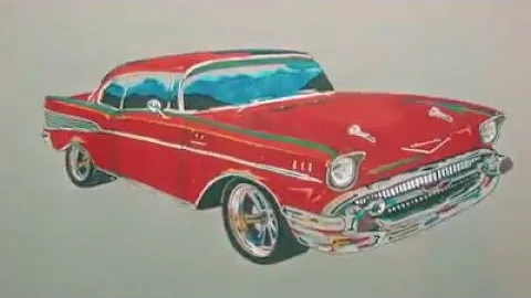'' NEW '' 57 chevy video by Phillip Green and Bren...