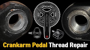 Hoe je beschadigde crankarm-schroefdraad van je fiets repareert 🚴 Helicoil Reparatiegids