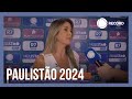 Ticiane Pinheiro te convida a acompanhar a transmissão do Paulistão 2024 na RECORD