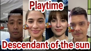 Playtime | Descendant of the sun cast Jennylyn mercado dingdong dantes jasmin curtis rocco