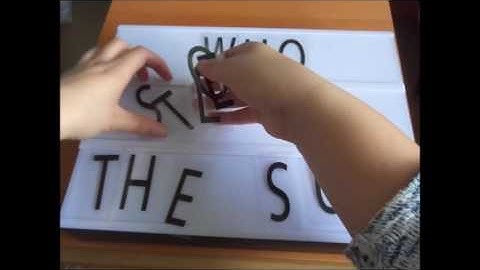 herfsttafel en lightbox