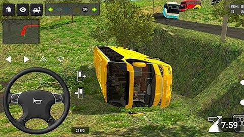 Coach Bus Simulator India Off Road Driving Bus Game Simulator 2025 Gameplay Video #bus #game #192