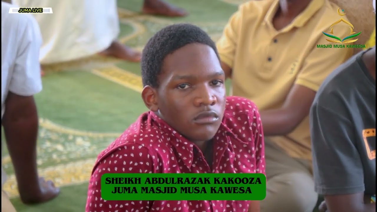 SHEIKH ABDULRAZAK KAKOOZA JUMA AT MASJID MUSA KAWE