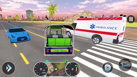 City Tuk Tuk Rickshaw Driver 2019 🛺Open World Part -02 🛺 Gameplay For Android