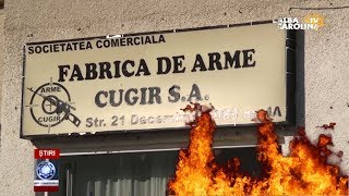 EXPLOZIE LA FABRICA DE ARME, CUGIR