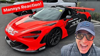 MANNY KHOSHBIN THE LAST PASSENGER IN 720 GTR BEFORE CRASH! *1250 WHP REACTION*