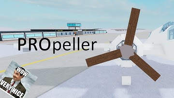 How to make compact 3 blade propeller in Plane Crazy