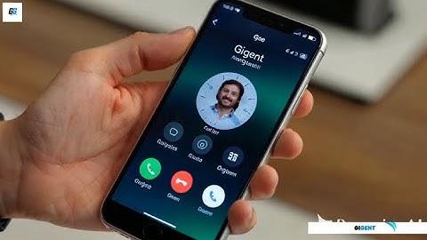 gigent Apple phone Boot ANimation & Incoming Call