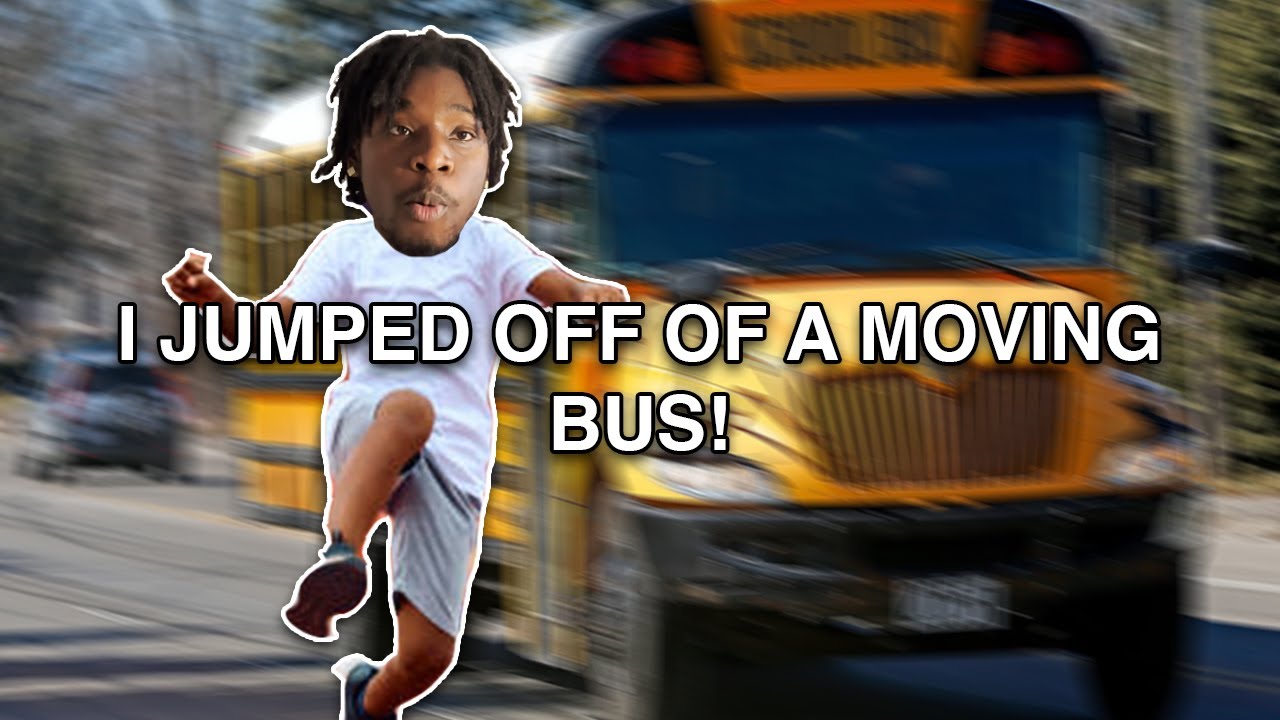 I JUMPED OUT OF A MOVING BUS! - CRAZY  STORY TIME