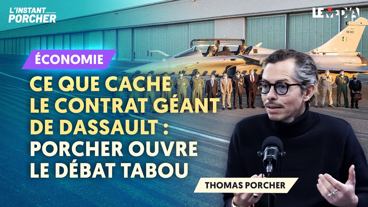 THOMAS PORCHER DÉCRYPTE LA VENTE RECORD DE RAFALES À L'INDE : CE QUE CACHE LE CONTRAT DE DASSAULT