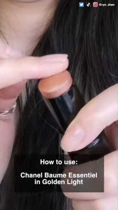 HOW TO USE CHANEL BAUME ESSENTIEL IN GOLDEN LIGHT | PRODUCT SPOTLIGHT #SHORTS