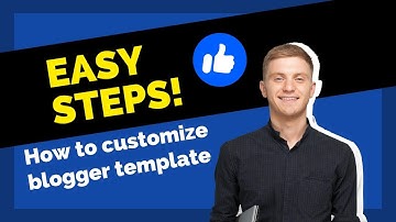How to customize blogger template | V3 | How to put links of social icons in blogger