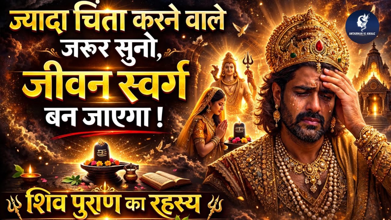 ज्यादा चिंता करने वाले जरूर सुनो,जीवन स्वर्ग बन जाएगा ! Hindi story | #shivpuran #shivkatha #viral 