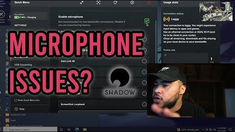 Fixing Microphone Issues Windows Shadow PC 2022