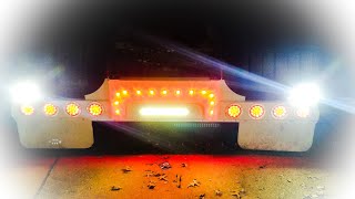 KENWORTH Custom rear tbar lights install and wired