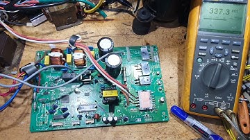 Sharp inverter không chạy đuôi nóng p2, Dạy sửa board máy lạnh,  dạy sửa board máy giặt