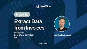 How to extract data from invoices using AI