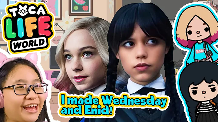 Toca Life World - I Made Wednesday and Enid in Toc...