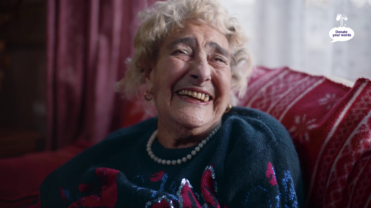 Cadbury Dairy Milk | 'Donate your words' | Evelyn 20" - YouTube