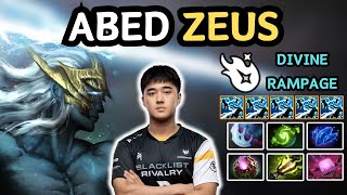 🔥 7.36a ABED ZEUS MIDLANE Highlights 🔥 0 DEAD Insane Play From ABED - Dota 2