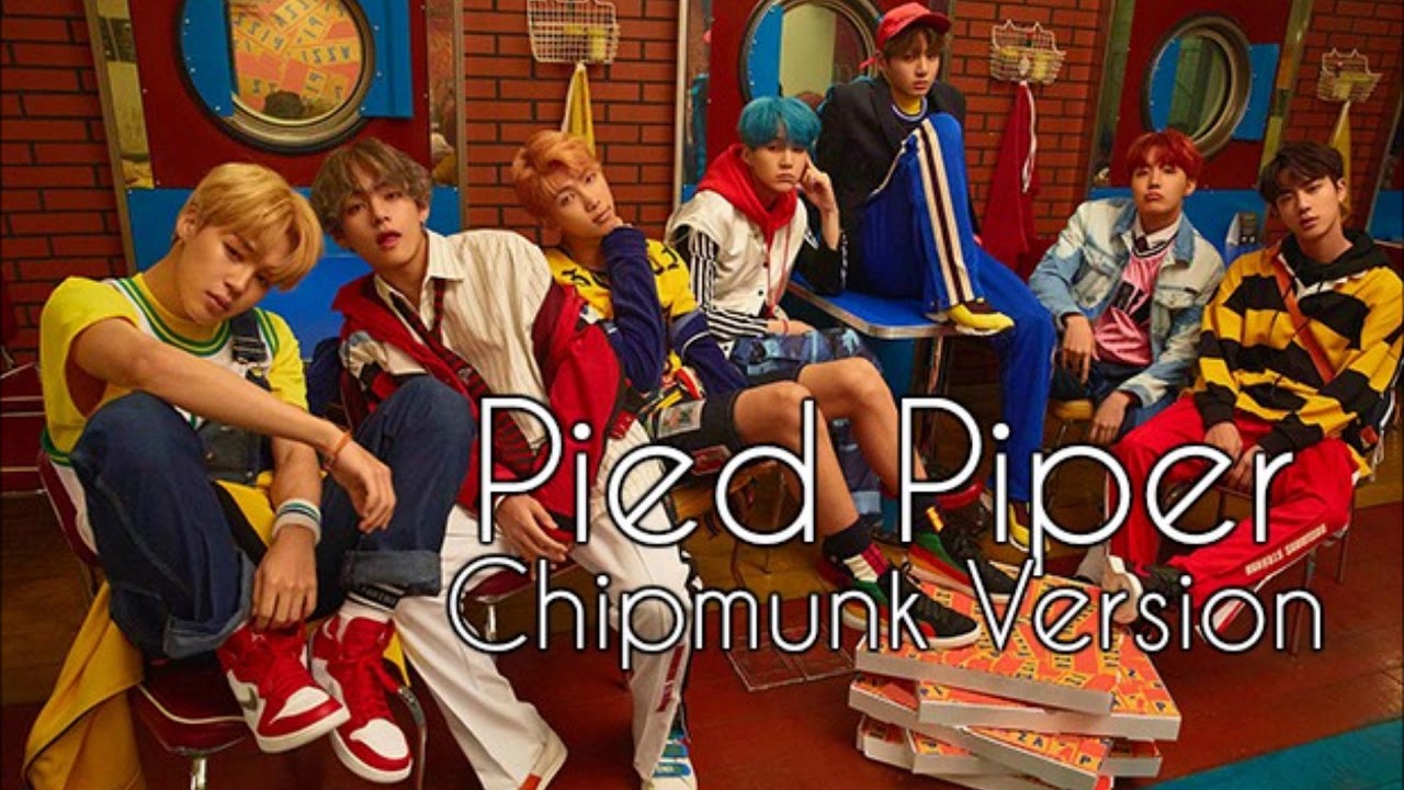 BTS - Pied Piper [Chipmunk Version]