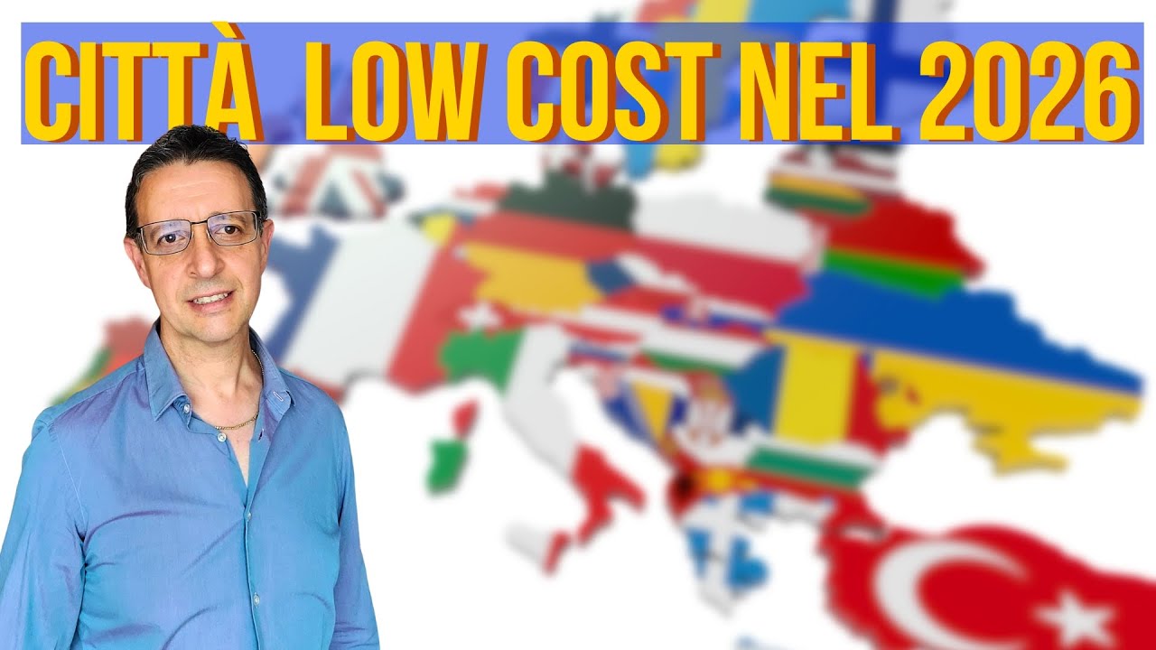 Le 5 città europee più economiche nel 2026