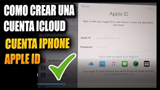 How to create an iCloud account, how to create an iCloud account on an iPad