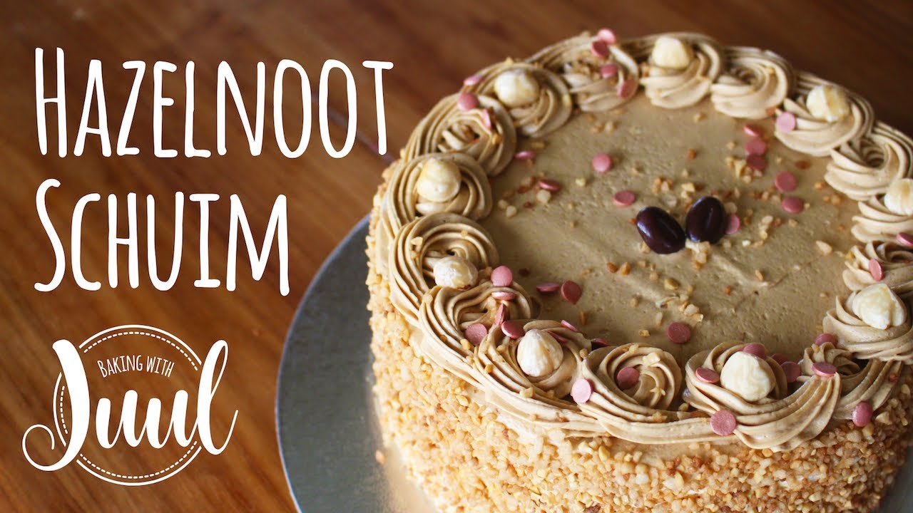HAZELNOOTSCHUIMTAART BakingWithJuul