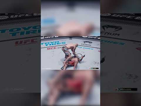 ILIA TOPURIA vs DUSTIN POIRIER!🔥Fight Highlights | EPIC KO Finish! 😱 |UFC 6 PS5 Gameplay. #shorts