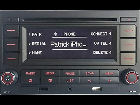 Golf IV installation Autoradio RCN210