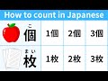 How to count in Japanese