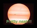 Seeing Wicked Sun Spots with a point and shoot Zoom Camera