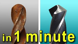 Sharpening a Drill Bit in 1 Minute – The Right Way (Updated Version 2025)