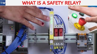 Safety Relay Explained.  Basics of Wiring an Emergency Stop