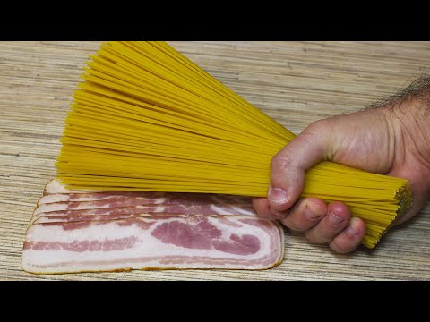 Video: Помидор соусундагы тоок, бекон жана козу карындар кошулган спагетти