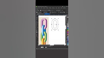 How to create a cool 3d chain in CorelDraw easy tutorial for beginners #coreldraw #tutorial