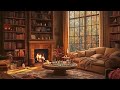 Rainy Night Fireplace 🔥🌧️ Calming Ambience for Sleep & Relaxation