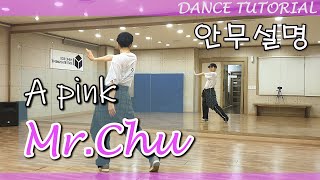 [튜토리얼] Apink (에이핑크) - Mr.Chu 미스터츄 | 안무배우기 Dance Tutorial | 거울모드 Mirror Mode