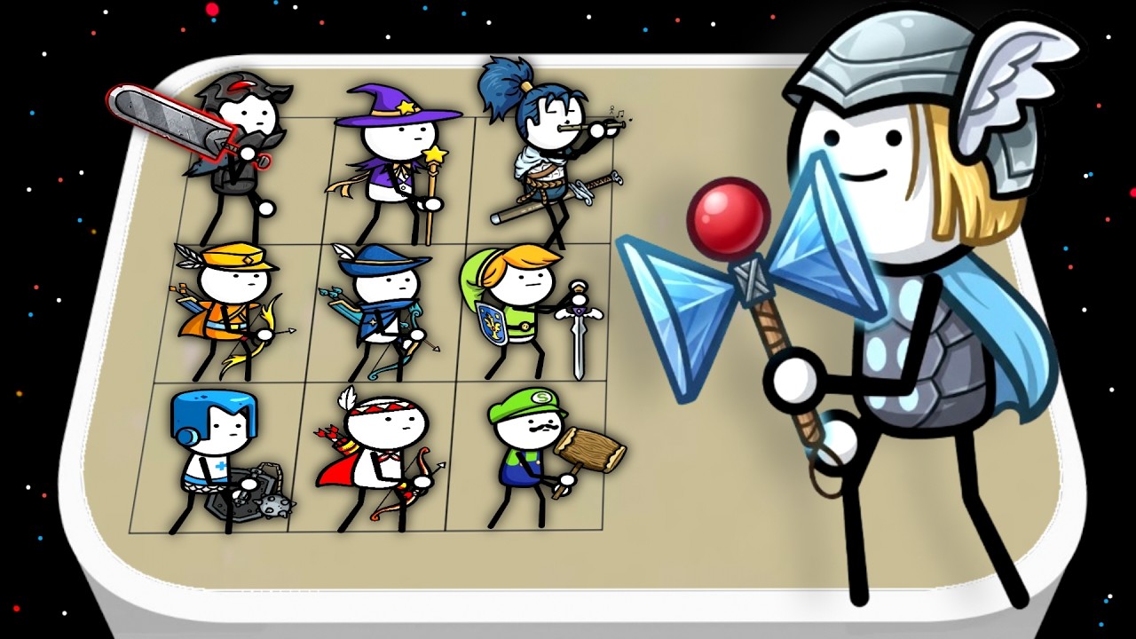 Stickman Merge Master Battle - Warrior Stickman Vs Thor Stickman, New Merge Game