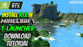 Install Minecraft RTX Shaders in TLauncher | Download Tutorial | Works With All Versions (Updated)