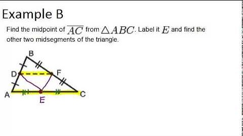 Midsegment Theorem: Examples (Geometry Concepts)