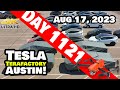CYBERTRUCKS STARTING TO FLOW AT GIGA TEXAS! - Tesla Gigafactory Austin 4K  Day 1121 - 8/17/23 -Tesla