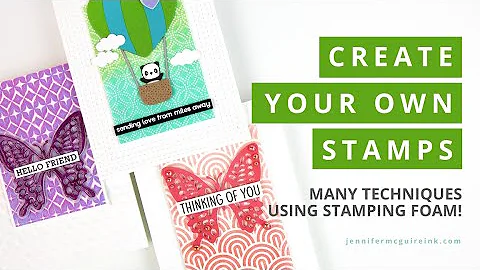 Create Your Own Stamps + Lots of Cards