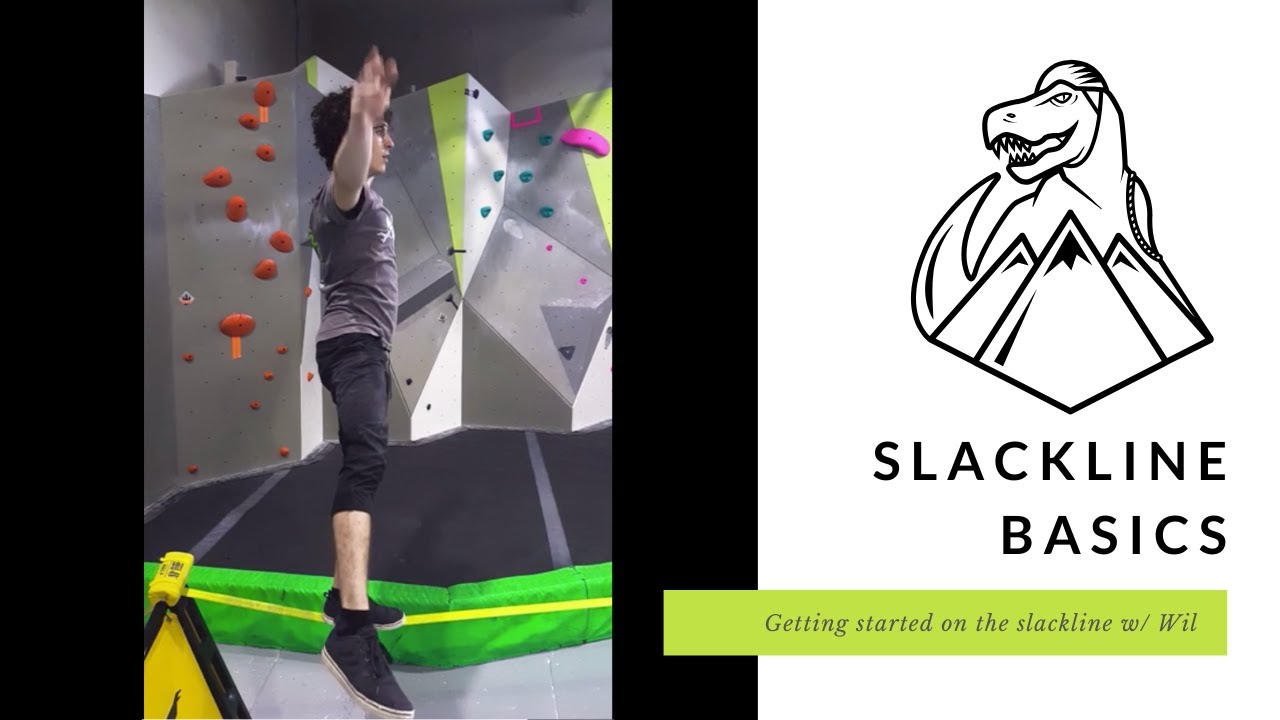 Slackline Basics Getting Started on the Slackline with Wil YouTube