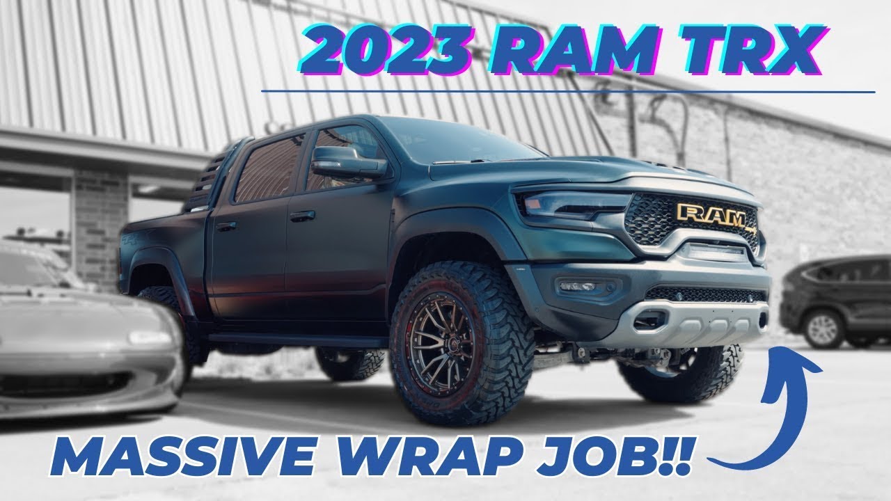 Dodge RAM Color Change Wrap - Car Wrap